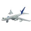 2Pcs/Set Kids Glider Airliner Aircrafts Toy with White Ambulance Vehicles Toys 1/32 Alloy Diecast Car Model