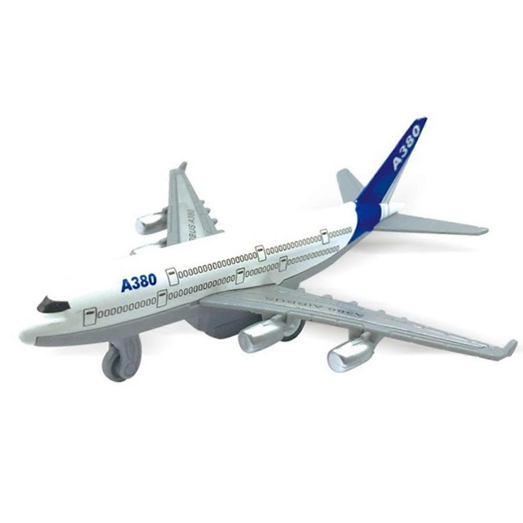 2Pcs/Set Kids Glider Airliner Aircrafts Toy with White Ambulance Vehicles Toys 1/32 Alloy Diecast Car Model