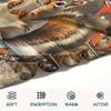 Squirrel Print Flannel Blanket, High quality Comfortable for All Seasons, Home Decor, Warmth and Comfort, Perfect for Christmas Gifts