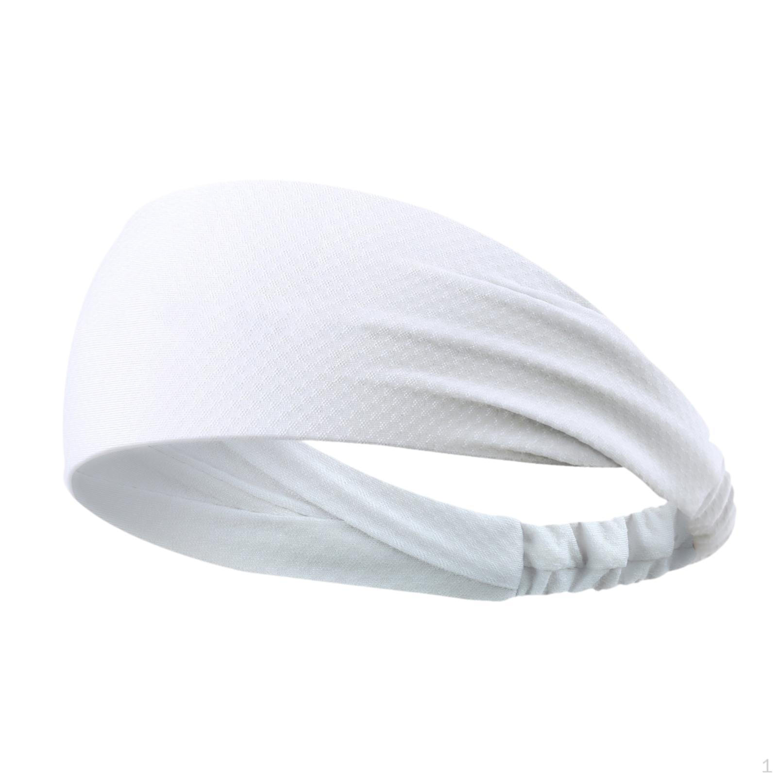 

Детские спортивные повязки на голову, повязка на голову для бега, противоскользящая повязка для пота, повязка для тренировок, повязка на голову для тренажерного зала белый