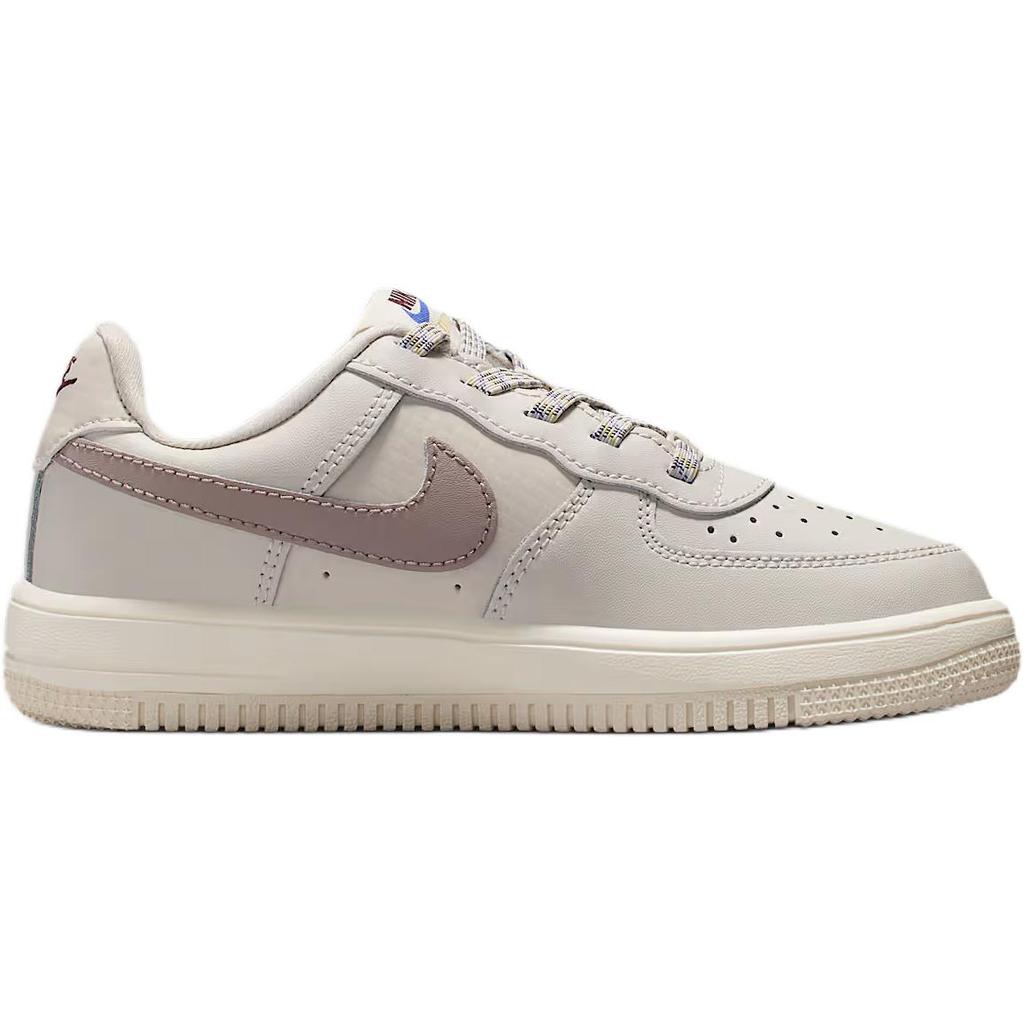 Nike Force 1 Low LV8 EasyOn PS Light Orewood Brown Burgundy Crush Kids Sneakers Grey Comet-Blue Malt IH4496-100