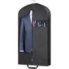 43" Garment Bags for Hanging Clothes & Travel, 4" Gusseted Suit Bag for Closet Storage, Hanging Bags for Clothes Travel with 2 Handles for Tuxedos,