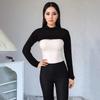 Solid Color Summer Ice Silk Sleeves Full Neck Long Sleeves Shawl UV Resistant Shawl  Sports