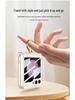 Samsung Z Flip 5 Magnetic Foldable Frosted Ring Holder Case - Anti-drop Protective Cover for Couples