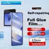 2-Pack Screen Protector for Samsung Z Flip6 Foldable Phone, Samsung Z Flip7FE Hydrogel Film, Full Coverage Smooth Protective Film - Inner Scree