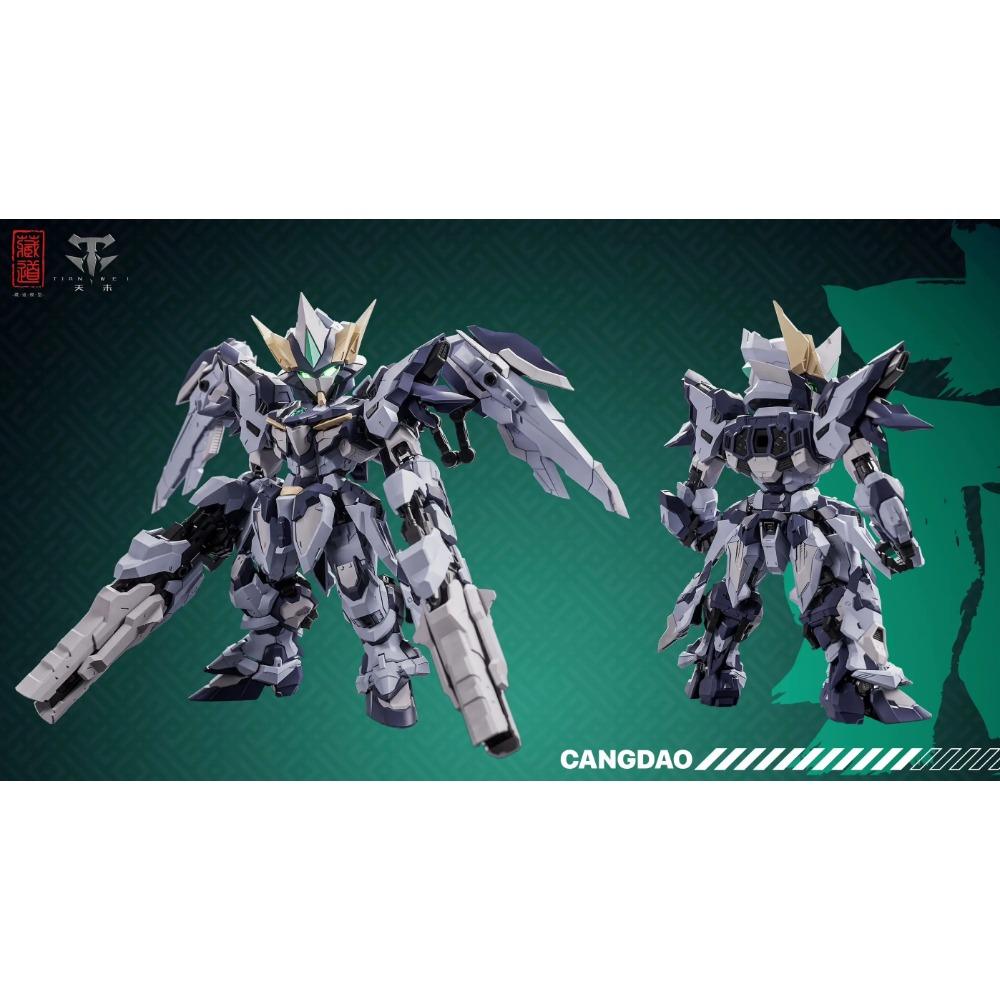 Auf Lager Zangdao Mode Sd Tianfa Cdm-Tg-02 Mg Fertiges Modell Sammlung Actionfiguren Roboter Modell Anime Actionfigur Spielzeug Geschenke