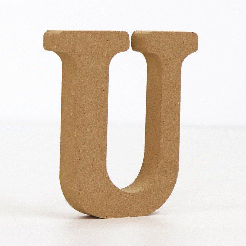 Freestanding DIY Wooden Letters & Numbers: Home, Wedding, and Photography Decor