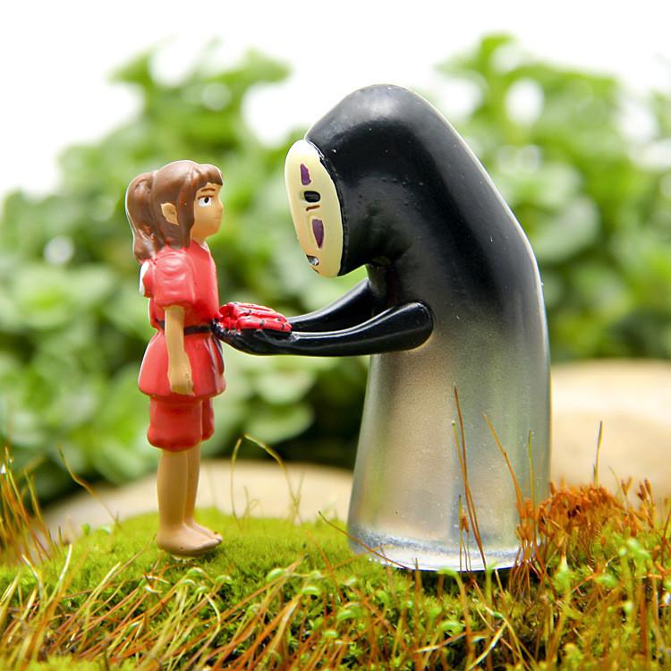 No Face Man Ogino Chihiro Candy Resin Figurine With Cute Cartoon Style Perfect For Gift Giving And Home Decor