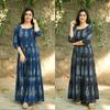 Party Wear Cotton Top Kurti with Skirt Set Indian Bollywood Ethnic Kurta Set