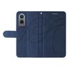For OnePlus Nord CE4 Lite 5G/Oppo K12x 5G (China) Case Shockproof Wallet Card Holder Leather Phone Cover Curved Line