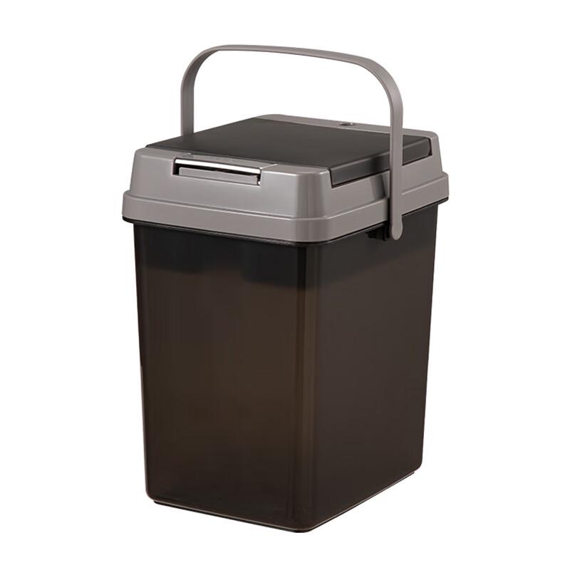 Beierlan LJ93 Flip-Top Plastic Tea Water Waste Bin