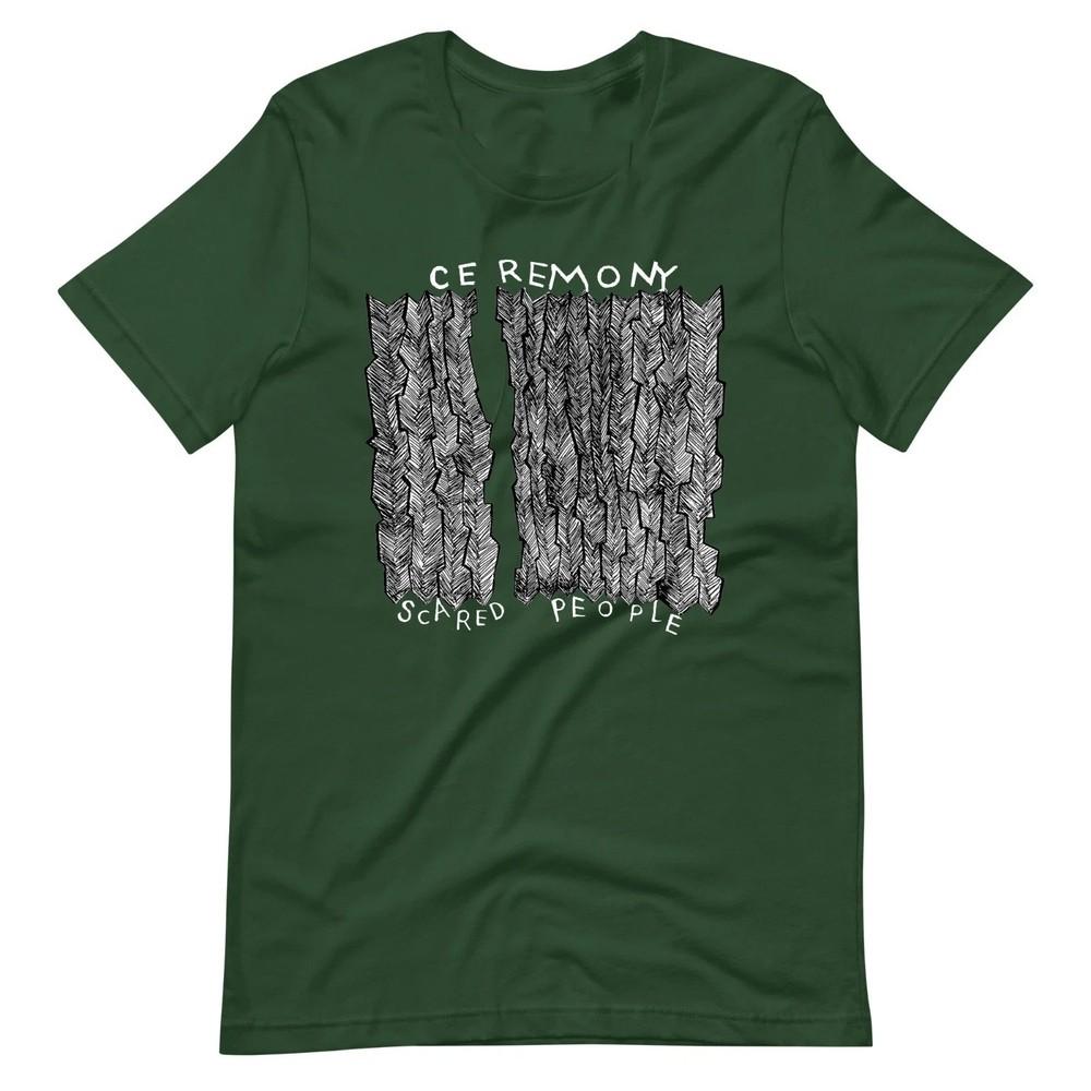 Ceremony Band Scared People Unisex Album T Shirt Full Size S-5XL AR1538 Unisex T-Shirt S