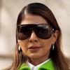 Premium sunglasses female fashionable spice girl style new sunglasses cycling glasses driving sunglasses concave shape
