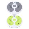 Abs Twist Board with Digital Counter PP Foot Massage Core Exercise Waist Twisting Disc for Home Gym 