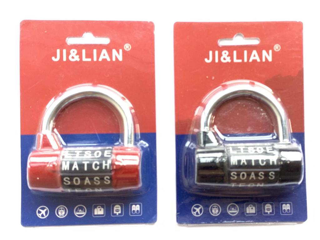 5-Digit Large Letter Combination Lock for Gym Lockers & Escape Rooms