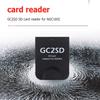 GC2SD Memory Card Slot Adapter for Micro SD Lightweight Plug and Play for GameCube Wii Game Consoles Reader Adapter for SD Card