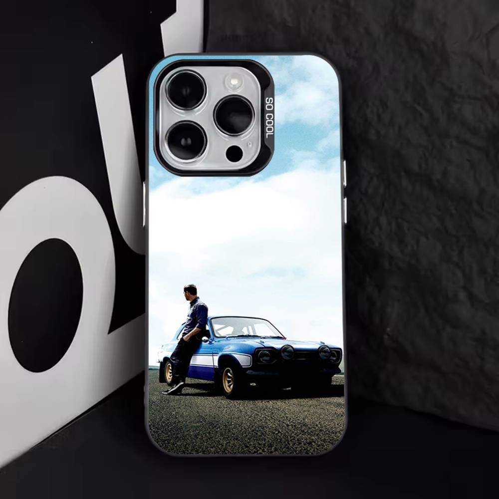 Car F-Fast F-Furious-s Phone Case For iPhone 17,16,15,14,13,12,11,Pro,Max,Plus,E,Air,Mini Black Tpu Cover