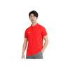 Li Ning Group Purchase Series Solid Color Casual Sports Polo Shirt Men tops Flag-Red APLU189-2