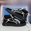 Sneaker da Uomo Mid-Top Sneaker Flyweaving Scarpe da Corsa Comode Scarpe Casual da Passeggio da Esterno da Uomo di Alta Qualità