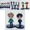 Exquisite 7pcs Set Of Kpop Bangtan Boys Star Figure Dolls For Unique Decor