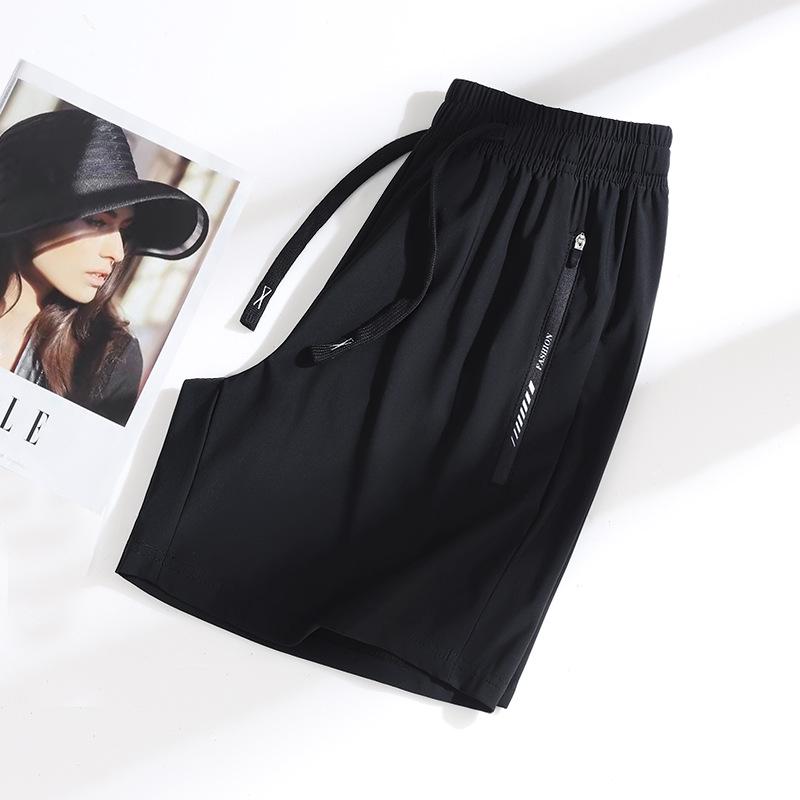 

Summer Elastic Ice Silk Quick-Dry Shorts – UV Protection, Versatile Colors, High Quality for Couples 3XL