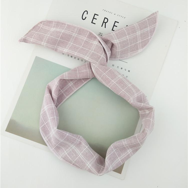 new popular rabbit ears turban headband women girls hair head band wrap accessories for women girls hairband headdress headbands