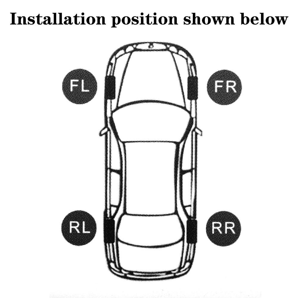 Universal Intelligent Temperature Warning Car TPMS LCD Display Wireless Tire Pressure System USB Solar Powered + 4 External Sensors