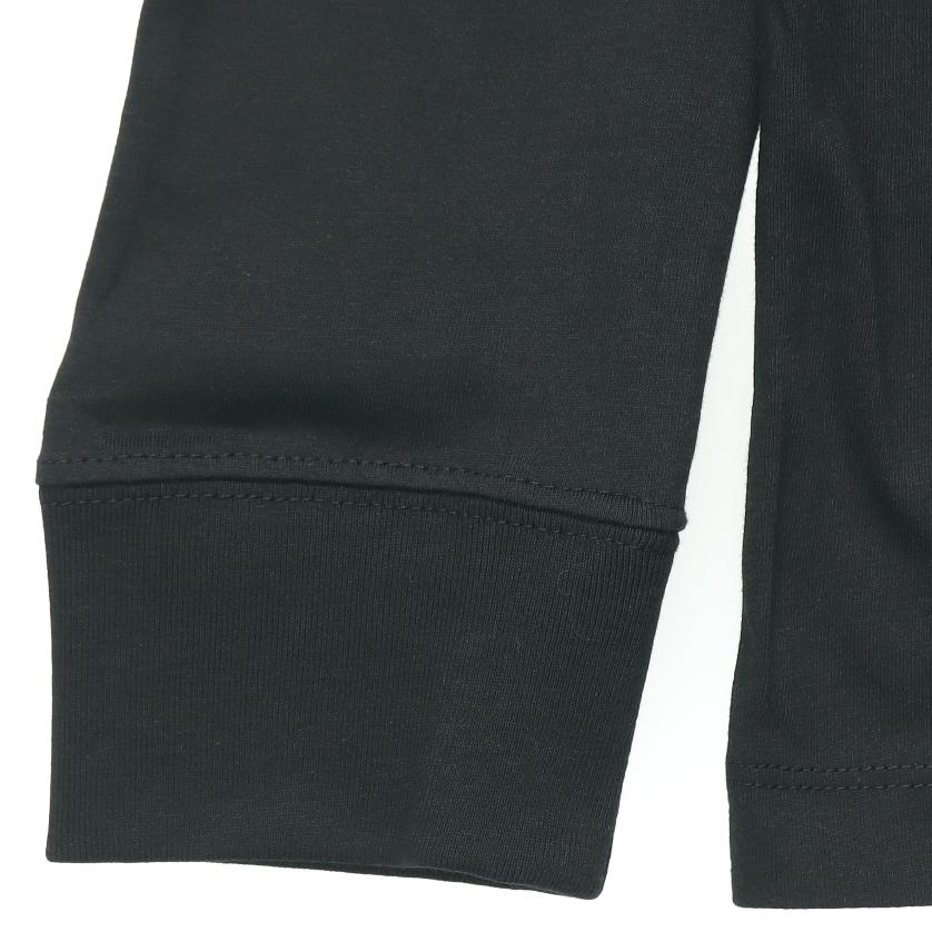 Jordan Embroidered Letter Print Casual Sport Crew Neck Long Sleeve T-Shirt Men Tops Black DC6647-010