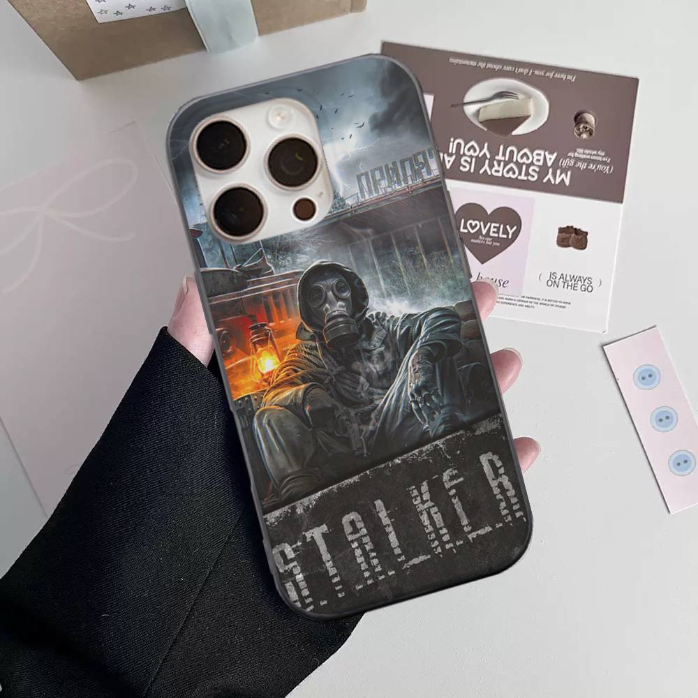 Post Apocalyptic Game Metro 2033 For IPhone 16 15 14 13 12 11 17 Pro Max Plus Wave Corrugated Phone Case Anti Drop Cover