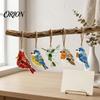 Colored Light Window Decor 5Pcs Acrylic Suncatcher Hangings, Sea Glass Collage Kit with Birds Farm Animals Marine Garden Hanging Ornaments Life