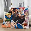 New K-Kuroko No B-Basket Cartoon Game 3D Flannel Blanket Soft Throw Blanket Art For Home Decor Bedroom Bed Sofa Picnic Fans Gift