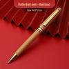 Retro Bamboo & Metal Pen: High-End Ballpoint, Fountain, Signature for Business or Graduation Gifts