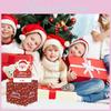 Red Santa Claus Pattern Surprise Gift Box For Christmas Celebrations