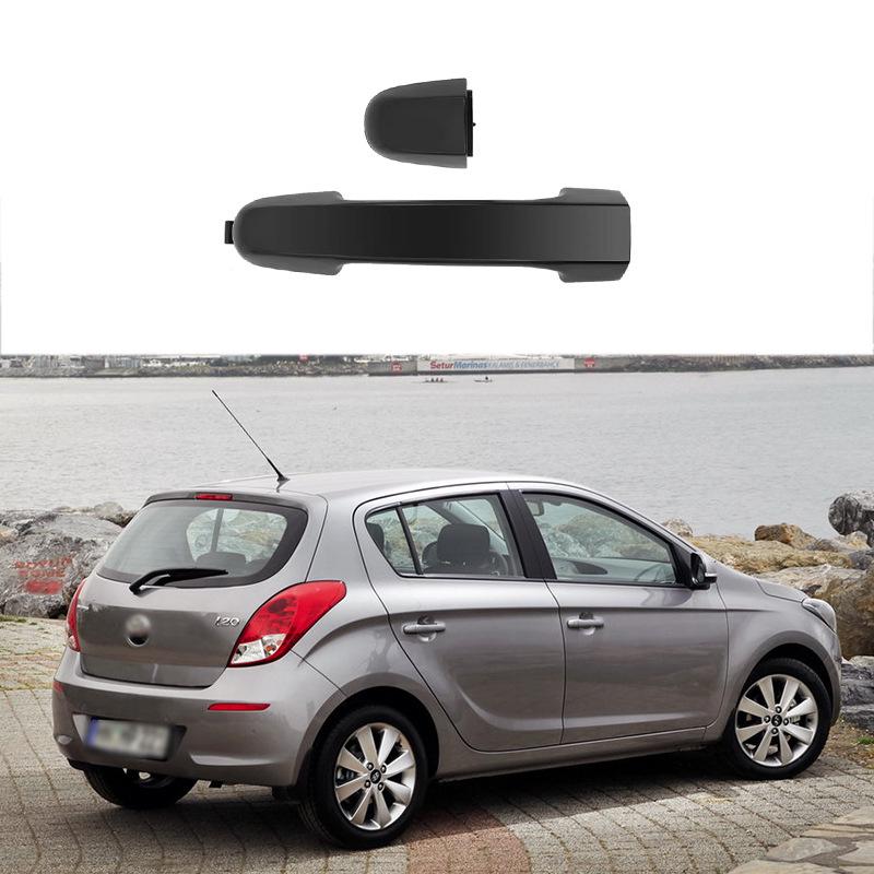 

Черная накладка на дверную ручку для 07-14 Hyundai i20 Single with Hole чёрный