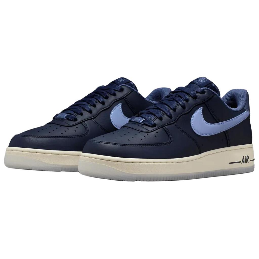 Nike Air Force 1 Low 07 Obsidian Diffused Blue Men Sneakers Soft-Pearl Aluminium IM6600-451