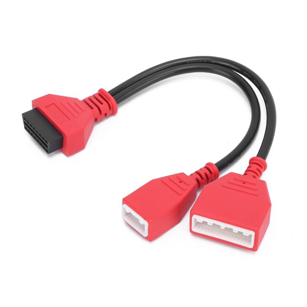 16+32 Pin OBD2 Bypass Cable Pink OBD2 Diagnostic Cable OBD2 Extension Cable  Diagnostic Tool