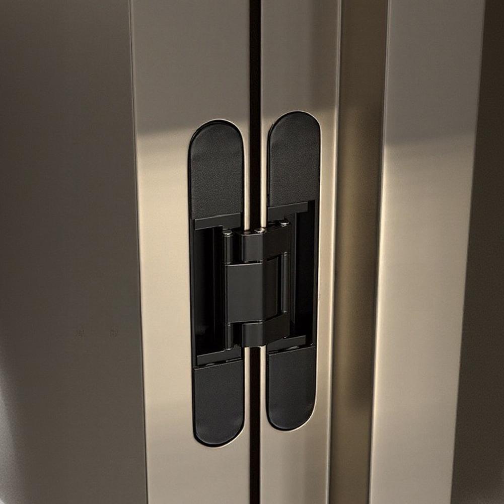 Concealed Mounting Hinge Zinc Alloy Noise Reduction for Interior Doors and Cabinets Strong Load Capacity 110mm