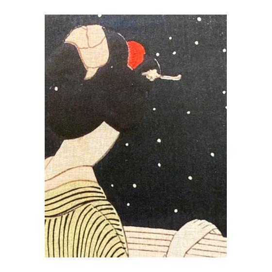 Tenugui Towel - Hoshizukiyo by Yukinobu Komura, 100% Cotton, Japanese, Gentle on Skin, Lightweight