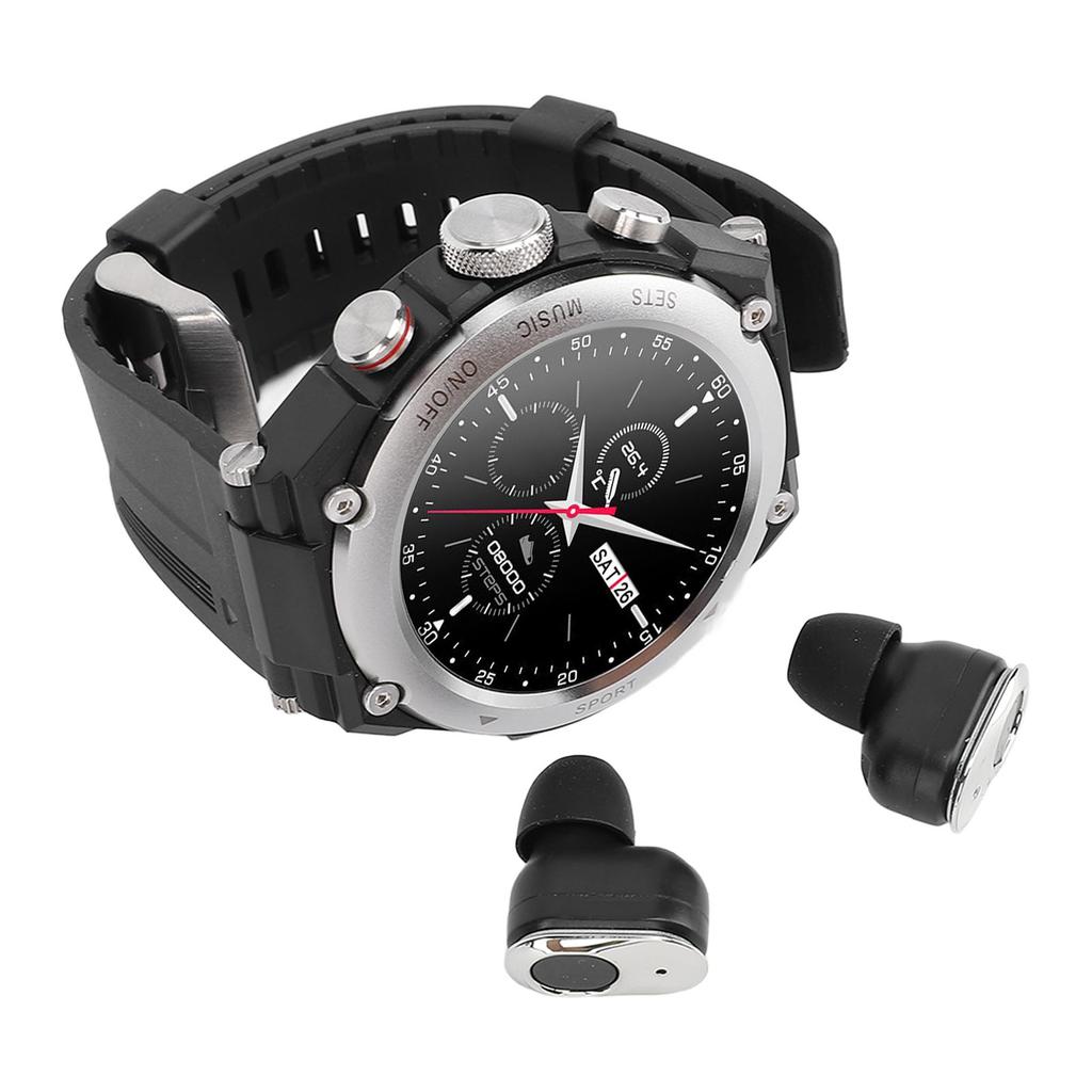 2 in 1 with Earbuds Multi Function Call Music Player Sports Watch for 7.0 and