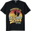 Comfortable For Her Oneck Tshirt Unisex Promoted To Dad Est 2021 Sunset Footprints Basic Unisex Teeshirt Minimalist Tshirt