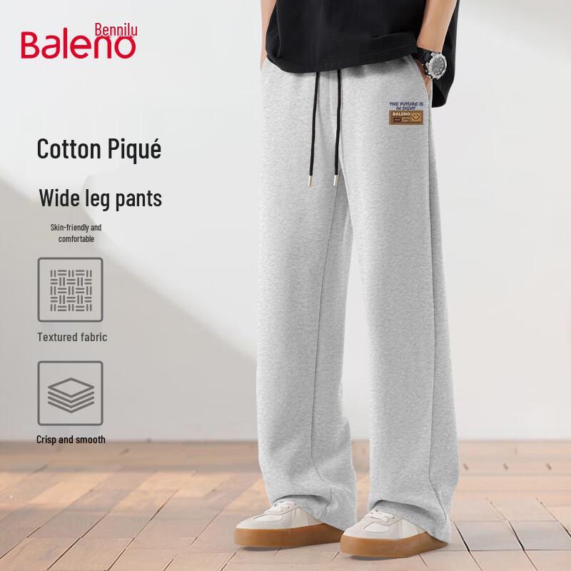 

Baleno Men s 2025 Loose Fit Wide-Leg Casual Pants 3XL