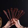 Rosewood Hairpins: Antique-Style Wood Hair Accessories for Hanfu & Qipao