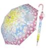 Zip Corporation Transparent Vinyl with Fiberglass Automatic Opening and S Size Rib Length Ribs Umbrella, Umbrella, Women's, Convenient, Window,