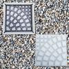 Plastic Path Maker Reusable DIY Path Paving Concrete Brick Mould Garden Path Concrete Brick  for Sidewalk Walkway Path Patio