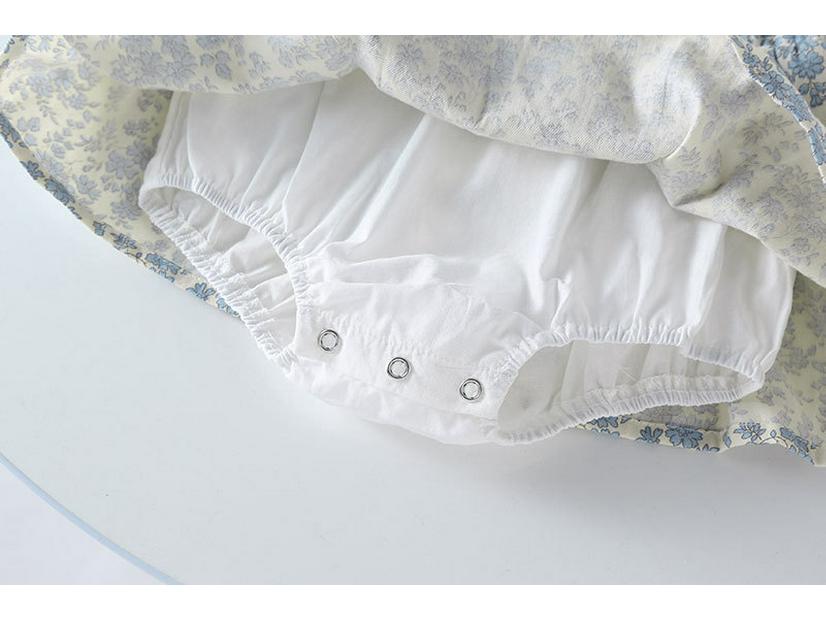 Letní Korejský Princeznovský Dětský Obleček 2025 - Šatičky na Ramínka & Overálek pro Kojence