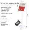Jundingying A3 White Adjustable Acrylic Sign Holder