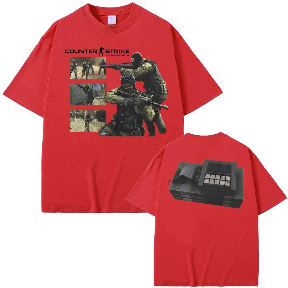 

Counter Strike Source Tee – Vintage Y2K Streetwear T-Shirt High Quality Game T-Shirt Summer Casual Comfortable Cotton Tees Funny T-shirt Anime T-shirt XS червоний