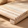 Raised Wooden Cat Elevated Surfaces with Slats WearResistant Scratching Board Debris