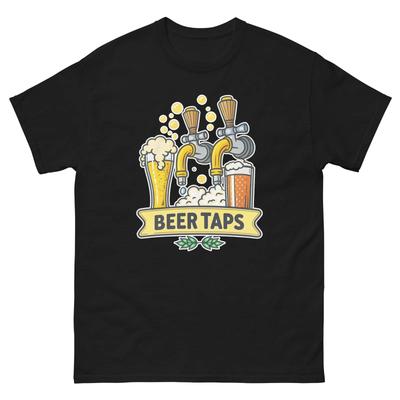 Bierhähne Nachtclub Bar Nachtleben Party T-Shirt