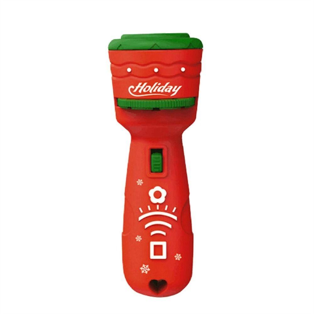 

Fun Toys Night Study Learning Christmas Projector Xmas Gift Christmas Tree Toy Wall Torch Toy красный